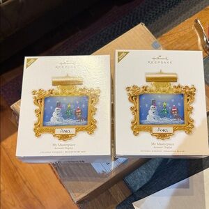 Hallmark Keepsake.artwork display ornament